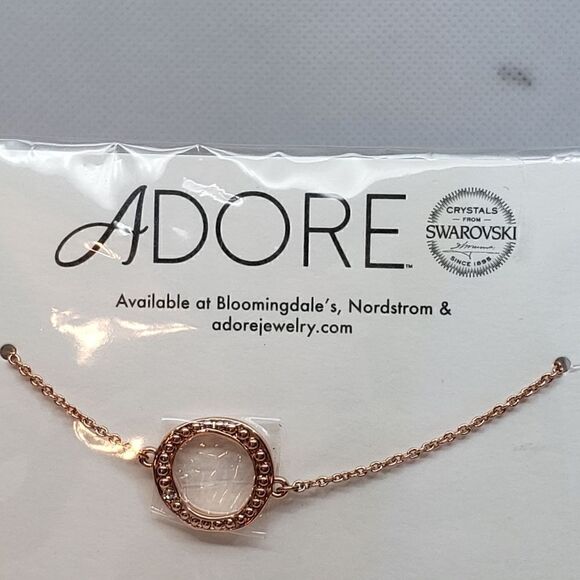 ADORE Stack & Sparkle Rose Gold Plated Bracelet - Picture 5 of 5